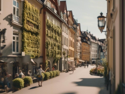 Vertikale Gärten: Begrünung in der Stadt