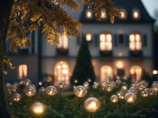 Gartenbeleuchtung: Stimmungsvolles Licht für draußen