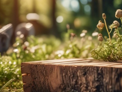 Gartenwege aus Holz: Natürlich und langlebig